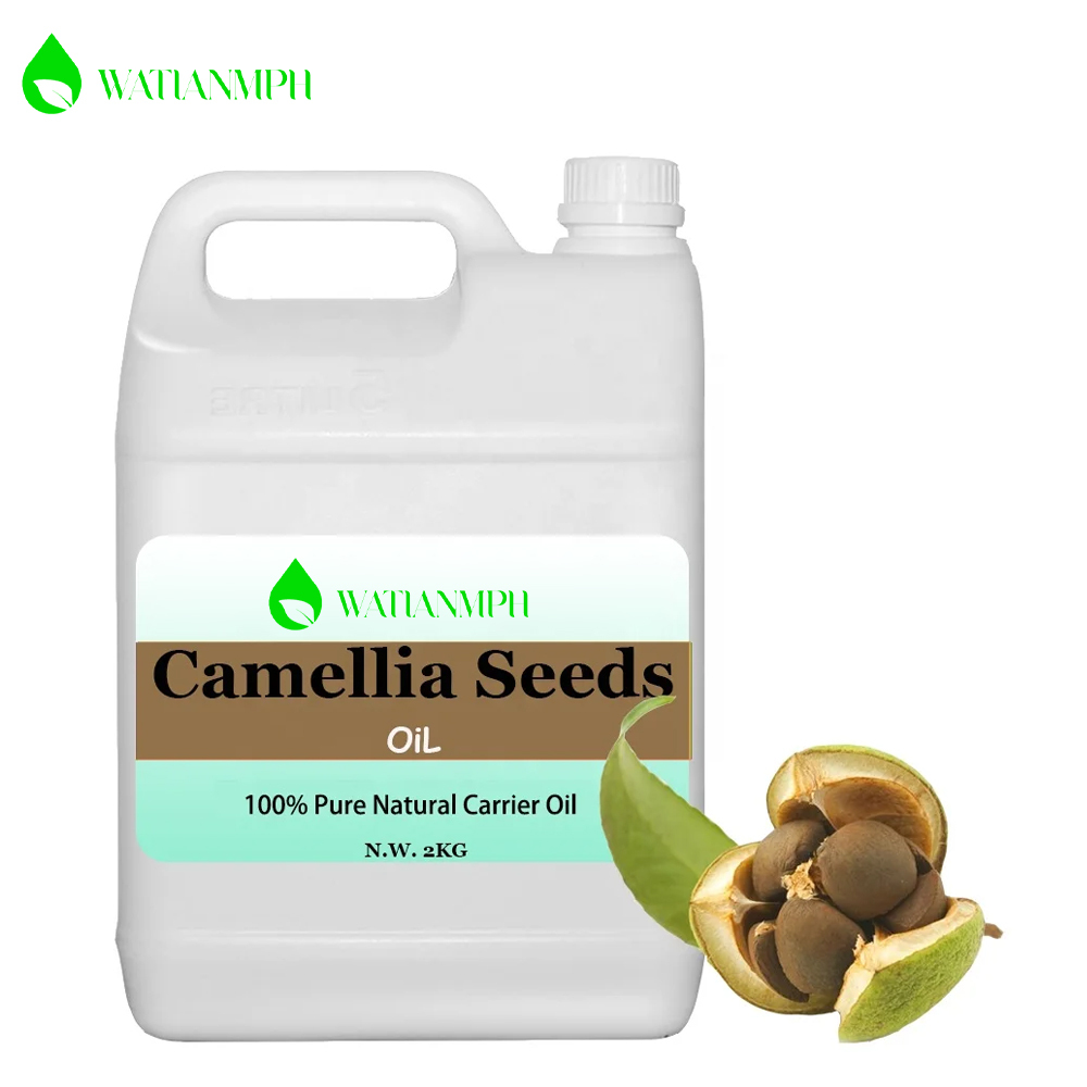 Bulk 100% Pure Natural Hand Soap Cream Lotion Carrier Oils Cold Pressed Camellia Oleifera Seed Oil for Face