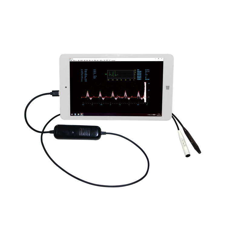 Handheld Vascular Doppler for detecting arterial and venous blood flow velocity