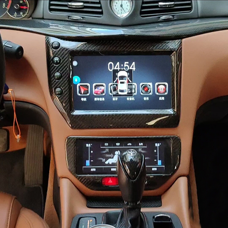 Acar углеродное волокно Android экран радио GPS навигационная система автомобильный видеоплеер для Maserati granтуризм GT GC CTS 2007-2017