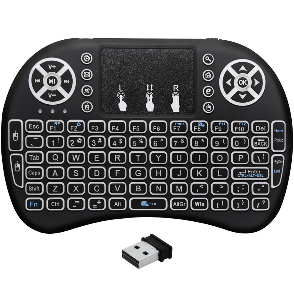 Геймер и мышь беспроводная Bt Ott Tv Box Mini с сенсорной панелью I8 Клавиатура для ноутбука