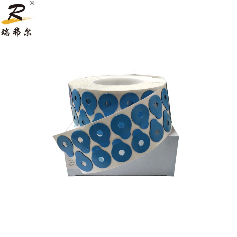 Eyeglass Accessories High Quality Blocking Pads Lens Machining Pads Light Blue Blocking Pads 24*30mm