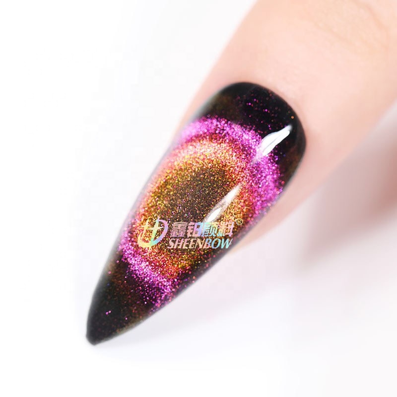 Sheenbow 9D кошки глаз магнитные Хамелеон пигменты