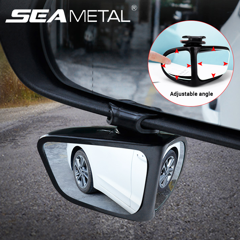 Car Rearview Mirror Auxiliary Mirrors Exterior Hanging Car Side Wide Angle Small Blind Mirror