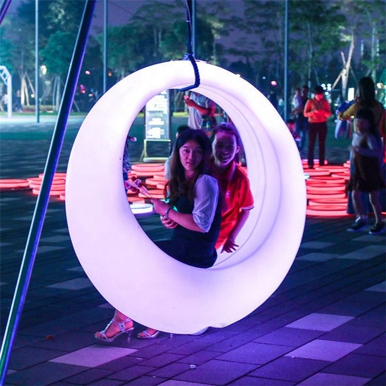 Modern Solar LED Cube Light High Quality Color-Changing Feature for Hotel Dining Outdoor Wholesale Bar Stools Seat Accessory