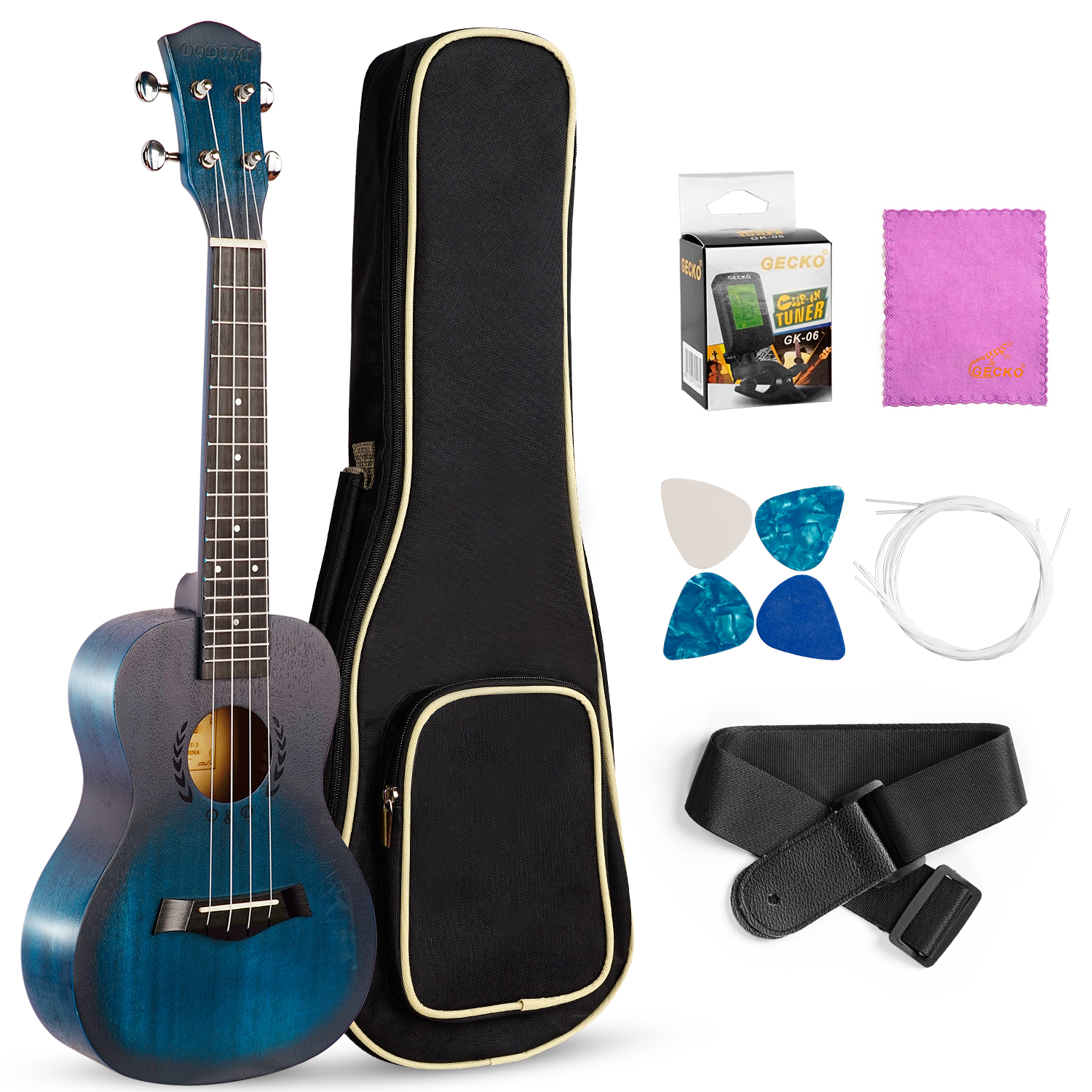 Buy Custom Handmade Mahogany OEM Gecko Brand 23 inch Ukulele Wholesale Price Guitar Ukelele Musical Instruments