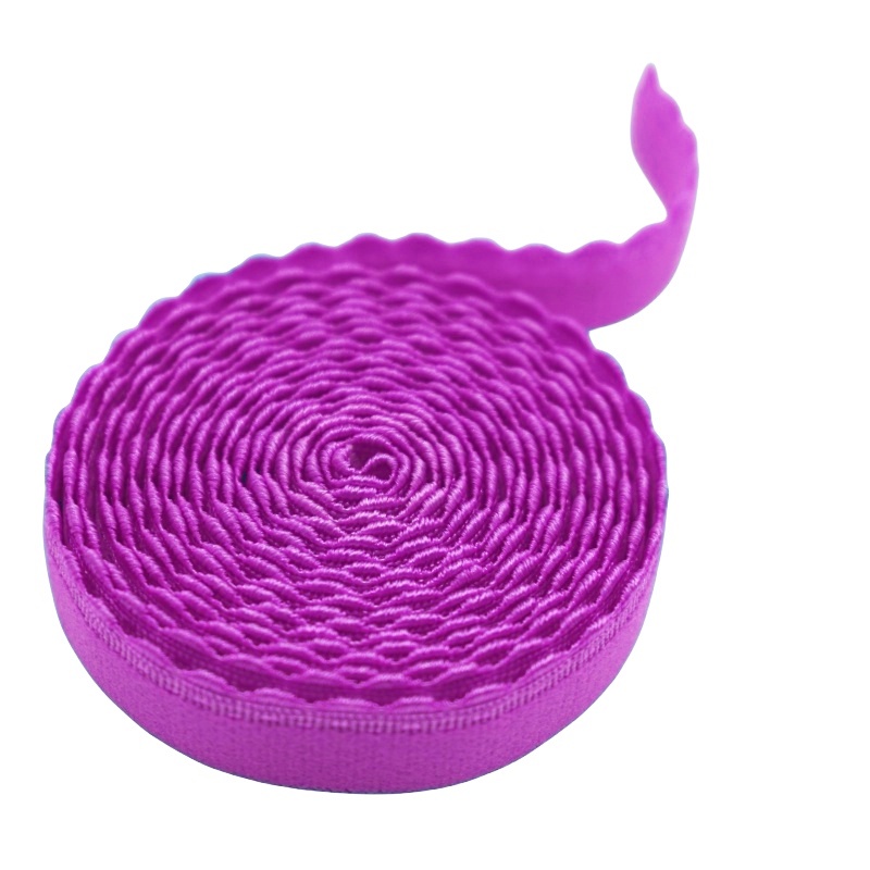 Cheap And High Quality Webbing Strap Fold Over Elastic Folded Elastic Band Elastic Strap Textile Accessories