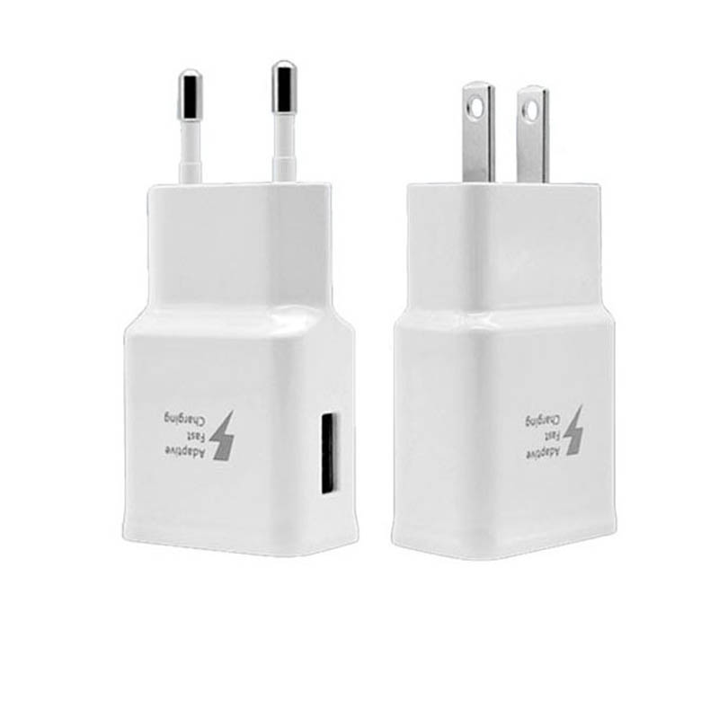 S6/S7/S8/S9/S10 9V Быстрое Зарядное устройство usb адаптер Cargador rapido для samsung устройство для быстрой зарядки