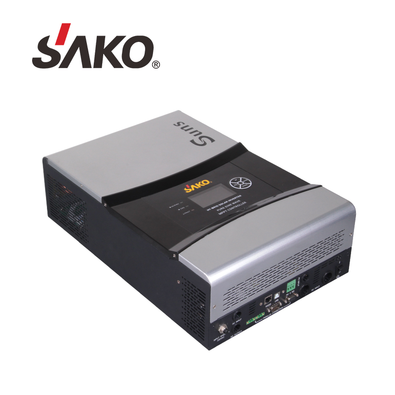 5KVA 4000W 48V солнечный инвертор с 80A MPPT Солнечный контроллер, встроенный