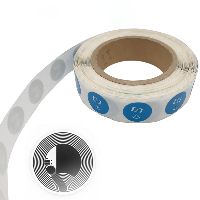 Rfid 213/215/216 tag Sticker/paper Roll Sticker Chip 10 mm Mini Rewritable label Tag