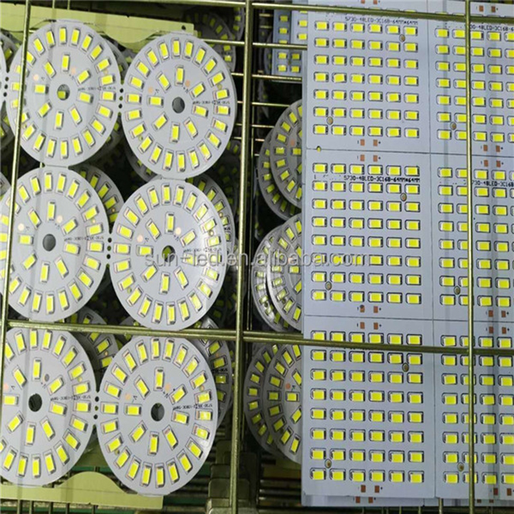 Высококачественная круглая алюминиевая Светодиодная лампа pcb,smd светодиодная печатная плата pcb используется для лампы dob