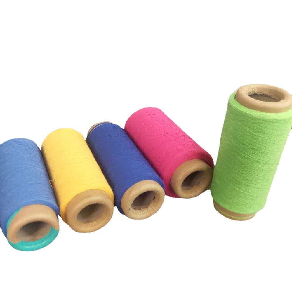 Wholesale Organic Carded Cotton Yarn Open-End Spinning Recycled Cotton Yarn Woven Socks Towel Fabric Cotton Yarn