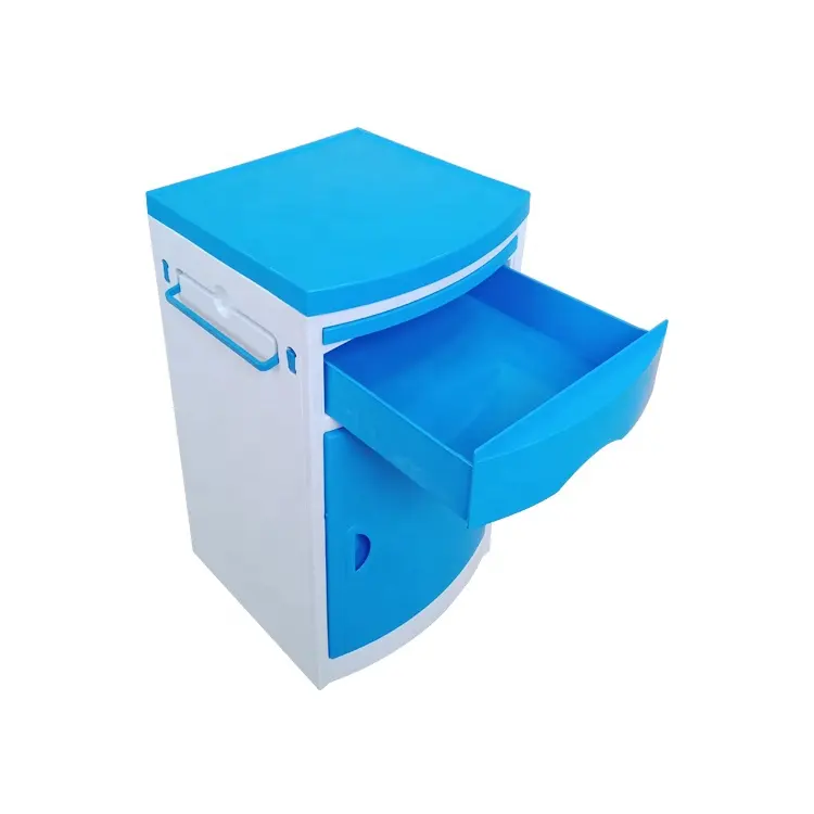 Hebei Jiede High quality ABS material bedside cabinet hospital furniture