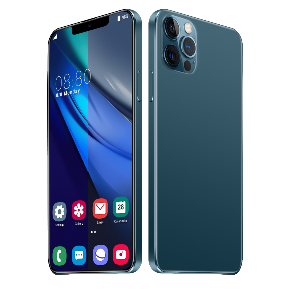 Горячая Распродажа, мобильный телефон на заказ i12 pro max 4g с большой батареей, 6,7 дюймов, Android-карта, смартфон, мобильный телефон
