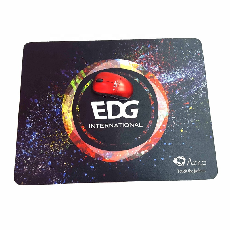 Mousepads Custom Print Cat Ear Printer Pvc Small Coustem Mousepads Mat With Hand Rest