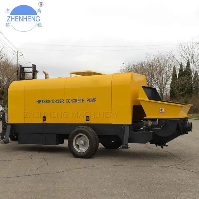 The 2022 Plant Is Selling High Quality New Concrete Pumps Diesel Pump With CE Certification