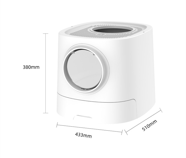 Cat Litter Box Self Cleaning Super Large Pet Clean And Grooming Cat Litter Box For Cats
