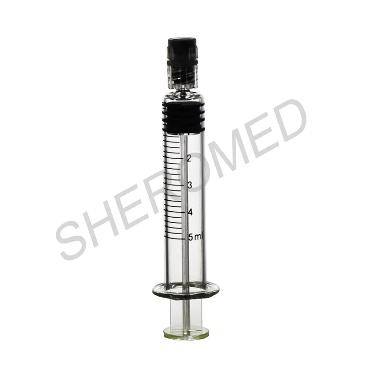 Widely Used Disposable Cover Syringe 5ml