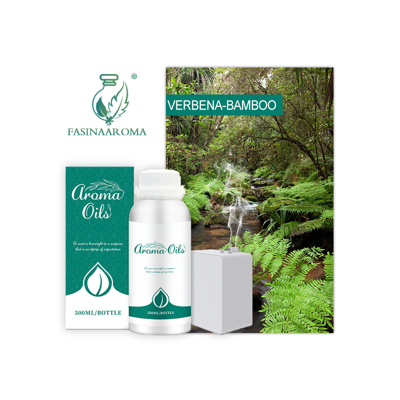 Hot Selling Brand Verbena-bamboo OEM Aroma Diffuser 100%Natural Essential Oil Car Perfume Daily scent Fragrance oil 500ml