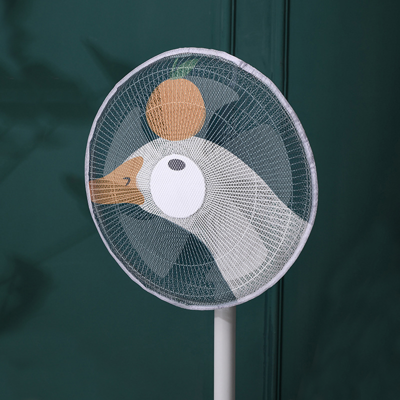 Cartoon Net Cover Fan Protect Baby Children'S Anti Pinch Hand Dust Cover, Fan Protective Electric Fan Cover Filter