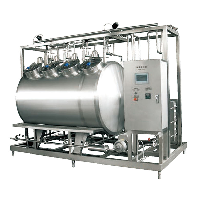 New design PU insulation material liquid milk processing machine small CIP cleaning system