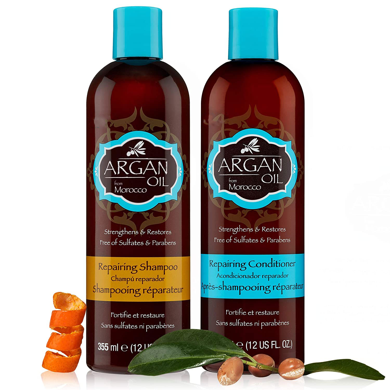 2021 Hot Sell Argan Oil Protein Smooth Moisture Hair Care private label shampoo and conditioner natural hair