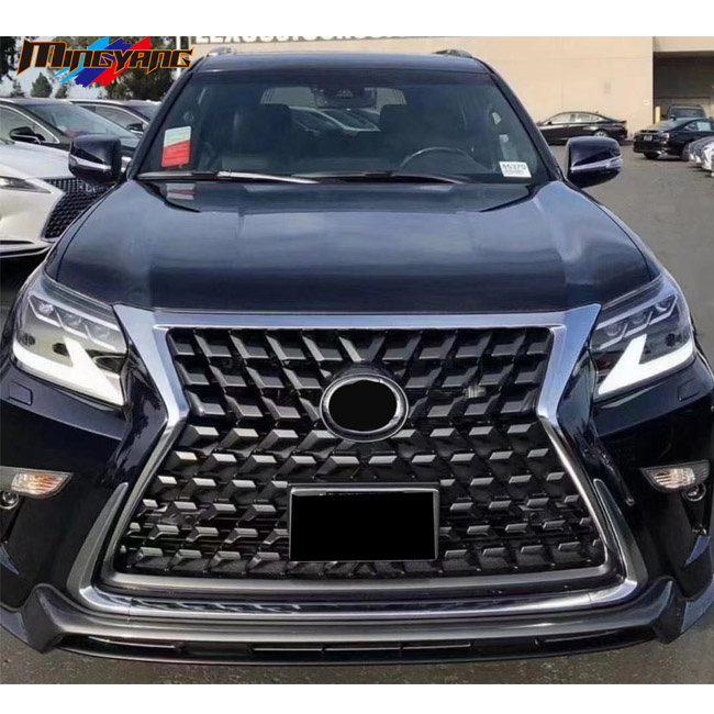 Высококачественный Комплект кузова GX460 2020 автомобильные бамперы передняя фара задний фонарь для lexus GX460 2010 обновление 2020