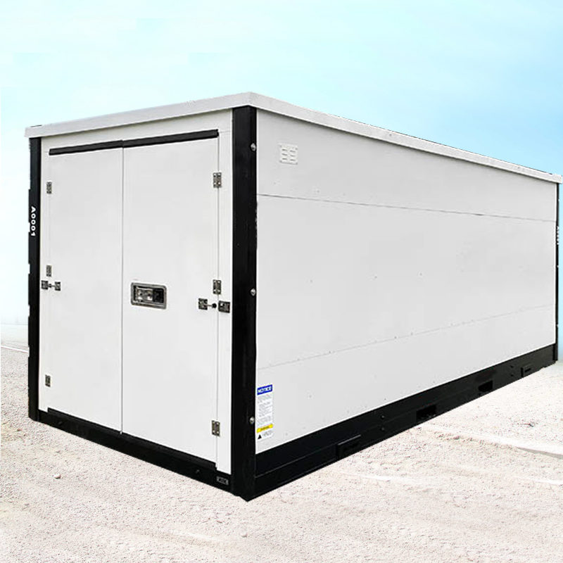 US 8ft 12ft 16ft 20ft 19 Feet Customized Foldable Square Tube Prefab Steel Mobile Portable Warehouse Storage Container Units
