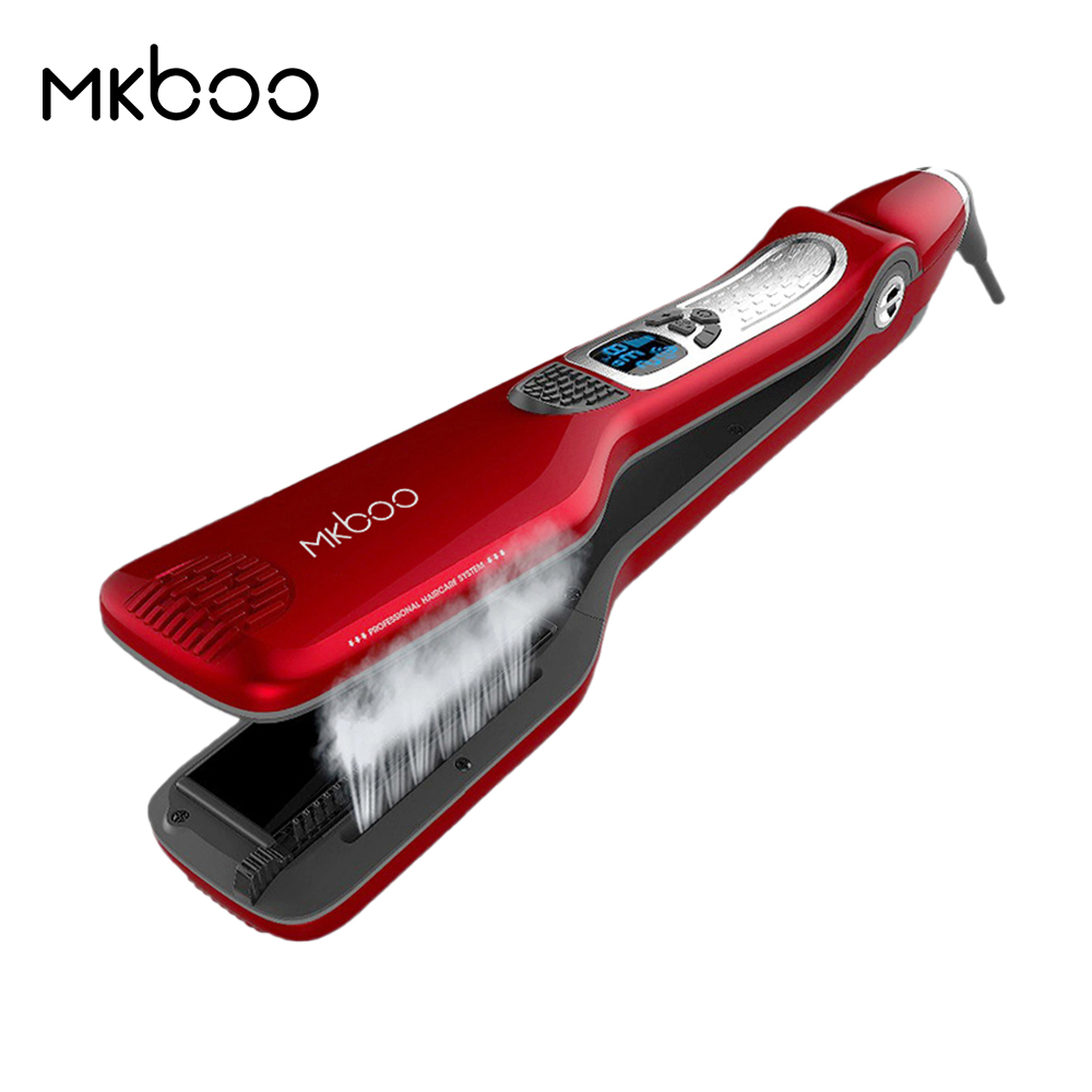 Mkboo новый дизайн паровой процессор steampod выпрямление волос с высоким качеством