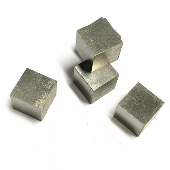 SML High Density Tungsten Cube 99.95% Polished Pure 1kg Wolfram Heavy Alloy