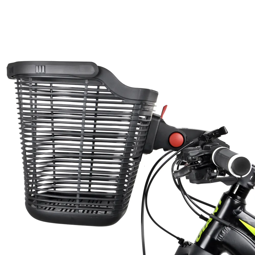 Quick Release and Easy Install Removable Handheld PP Mountain Bike E-bike Bicycle Handlebar Front Basket