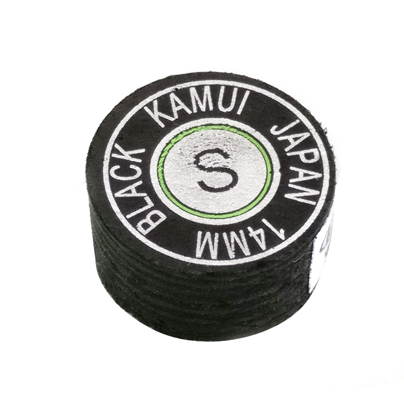 Аксессуары для бильярда Black KAMUI cue tip14mm S, проверенный японский оригинальный импорт с необыкновенным опытом