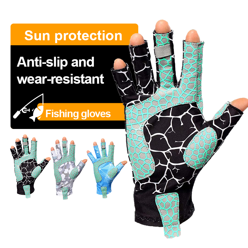 HSD OEM Available Anti Slip waterproof wholesale New Fishing without fingers for men and women other sports