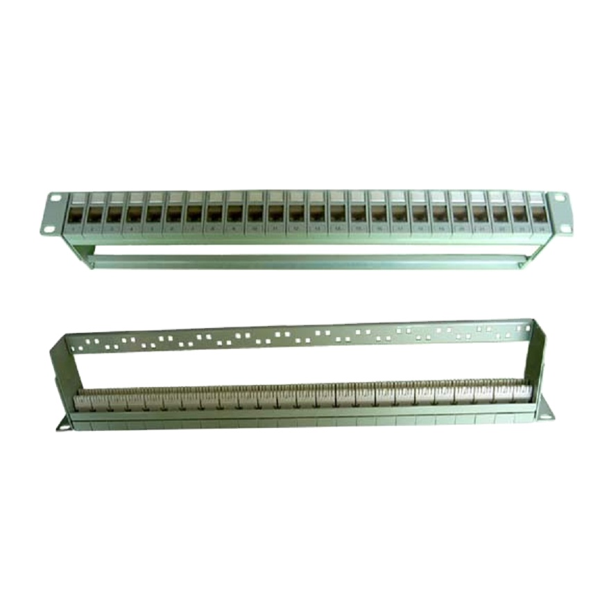 Cat6A UTP Type 24 PORT Patch Panel