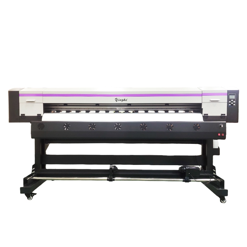 Yinghe New model 1800C 6ft Sublimation Printer CE Large Format XP600/I3200/I1600 printhead T-shirt/Fabric printing equipment