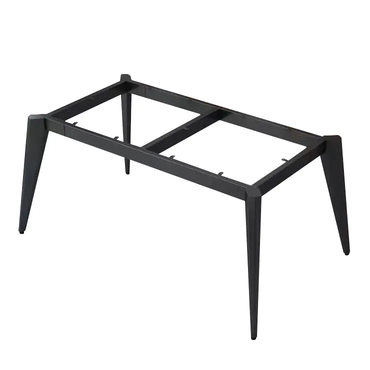 Wholesale office furniture table support table leg frame cast iron steel metal table leg