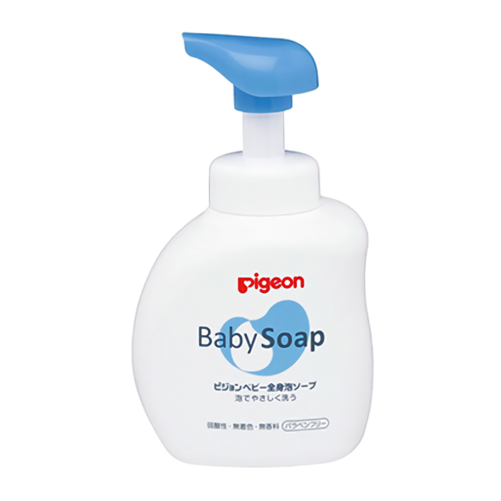 Paraben-free natural baby soap bath kids and skin care products