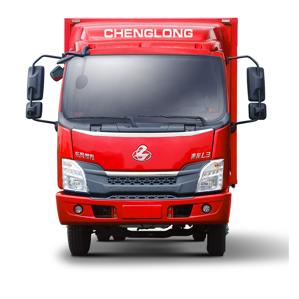 Chinese Good Condition Chenglong L3 New 4x2 160hp Van Cargo Truck EURO 5 light truck with Competitive Price for logistics