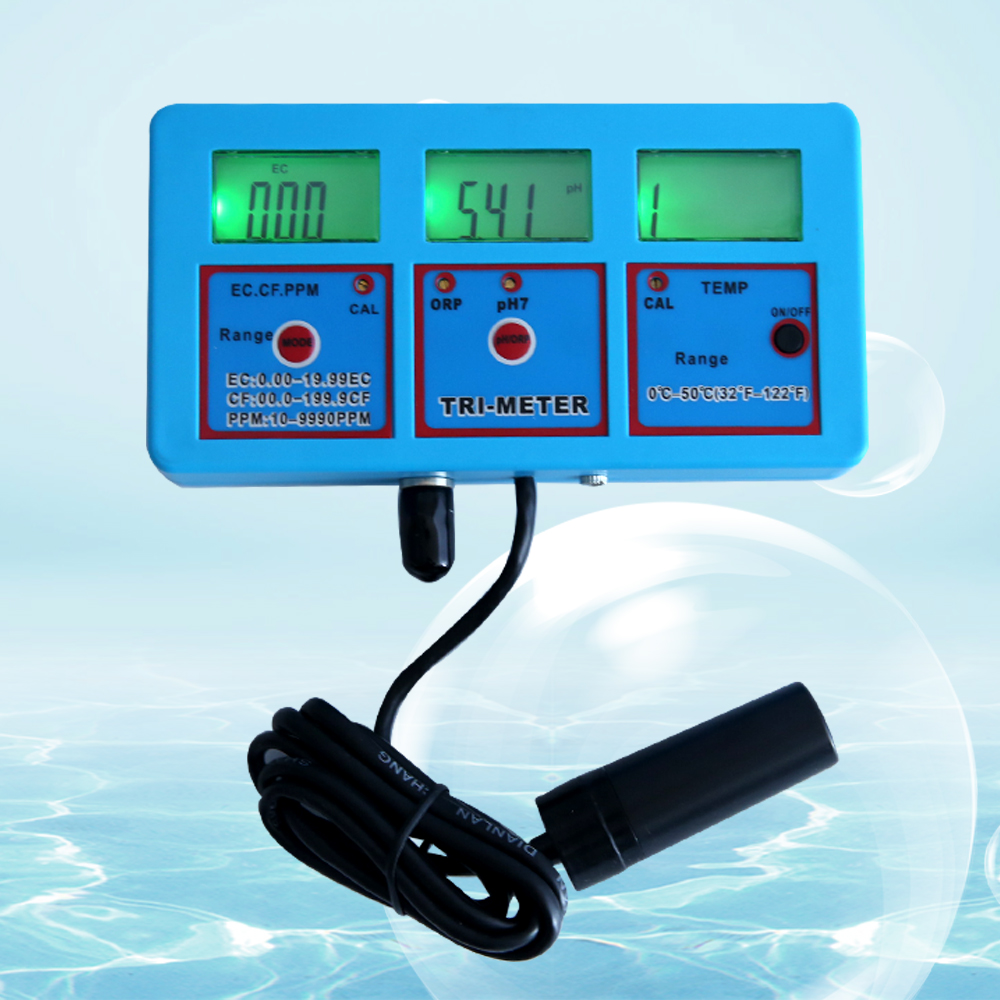 Wholesale Digital PH Tester 6 in 1 PH ORP EC CF TDS TEMP Meter