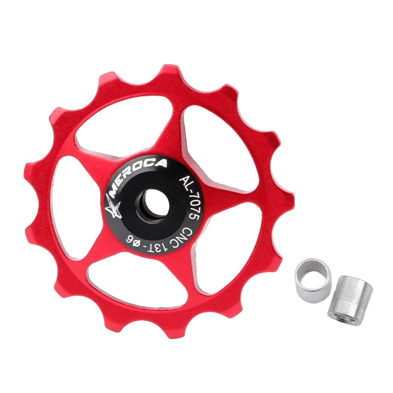 MEROCA AL7075-T6 Bicycle Rear derailleur Pulley Wheel CNC Bicycle parts 11T /13T for Shimano Sram