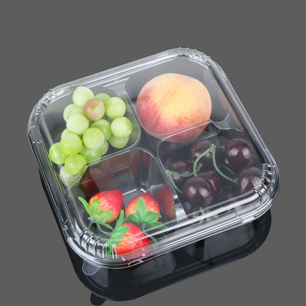 Одноразовые миски для карри с куриным отсеком и крышками
