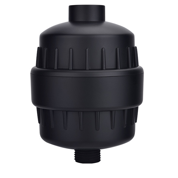 Black Color Shower Water Softener Removing Chlorine Shower Filter for Hard Water