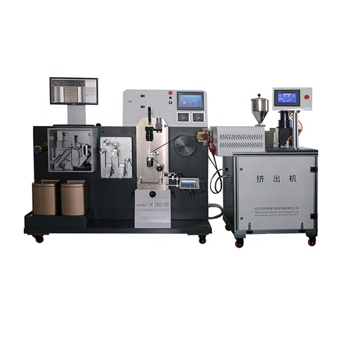 Surface finish detection system of high-voltage cable semiconductive material strip