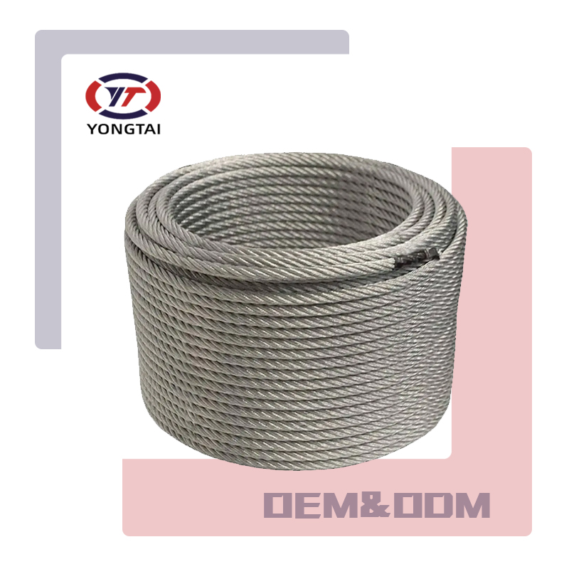 6*12+7FC Steel Wire Rope For Agriculture And Construction For Various Tasks