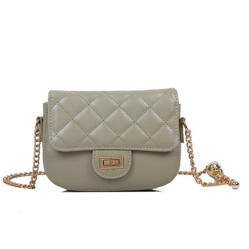 2020 new fashion lady messenger bag small fragrance style rhombus all-match lady shoulder bag