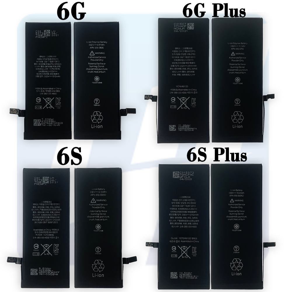 battery for iphone 5 5S 6 6 Plus 6S 6Sp 7 7P 8 8P 5SE SE2 X XR XS XS MAX 11 11 pro 11 pro max 12 mini 12 12 pro 12 pro mAX