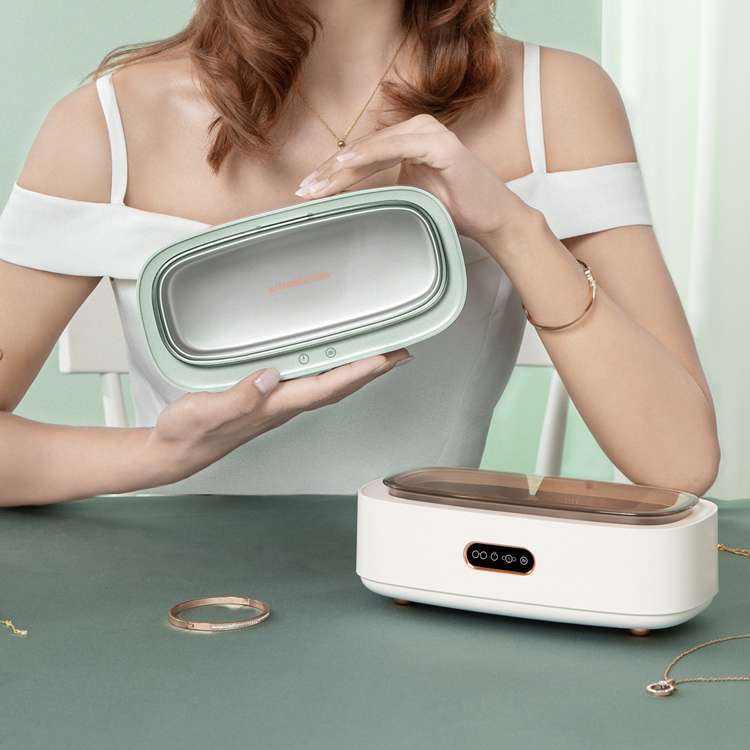 2024 hot sale ultrasonic cleaning machine portable ultrasonic cleaner for glasses professional jewelry steam cleaner
