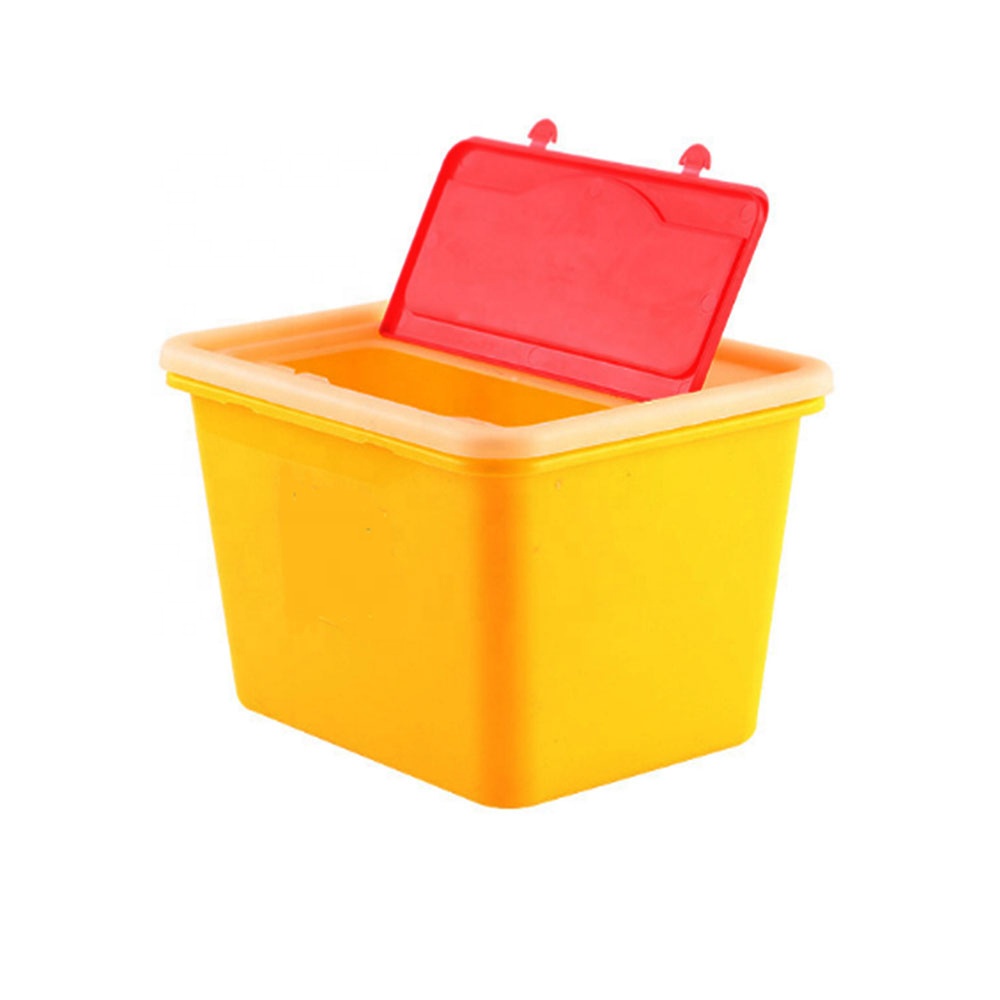 Медицинский контейнер O-Cleaning Global Sharps, контейнер для избавления от биогаза с откидной крышкой, емкость 5 литров