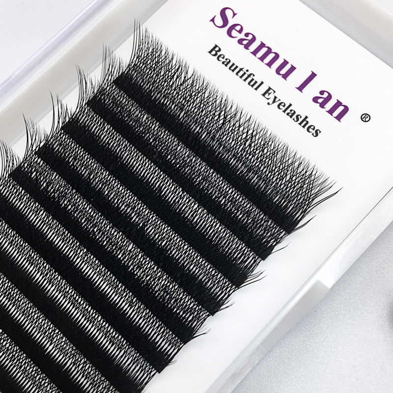 Customizable Customized Handcraft Fan Bulk Cluster Lashes Eyelash Eyelashes Ww Korea Individual China Vendor Packaging Hand Made