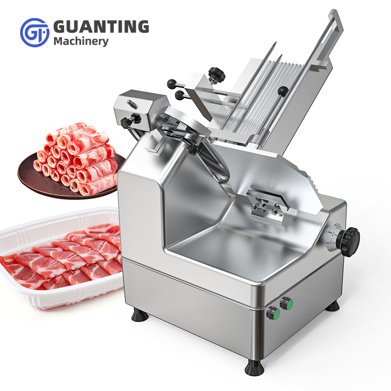 Commercial full automatic meat slicer Stainless Steel long service life beef slicing machine electric meat machine