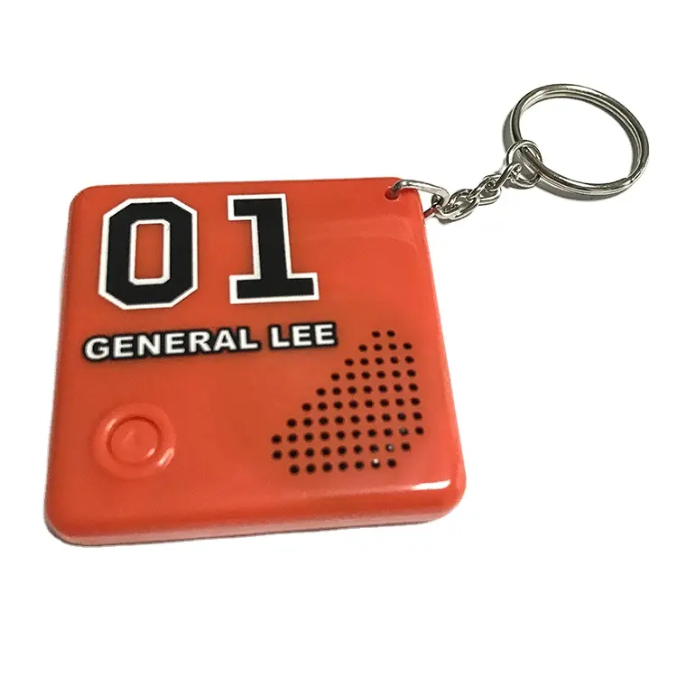 Recording sound voice music melody talking recording keychain with custom sound and logo